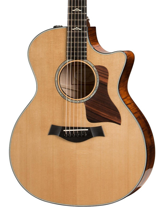 Taylor 2015 614ce Cutaway Grand Auditorium Acoustic-Electric Guitar Natural