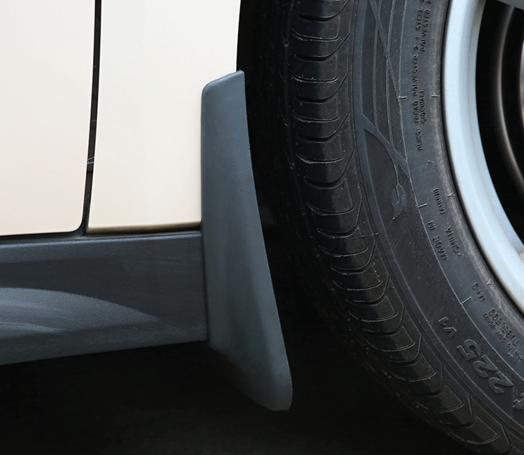 บังโคลน ยางกันโคลน รถยนต์ไฟฟ้า ORA Good Cat ไม่ต้องเจาะตัวรถ เช็คทำความสะอาดง่าย 4 ชิ้น พร้อมอุปกรณ์การติด