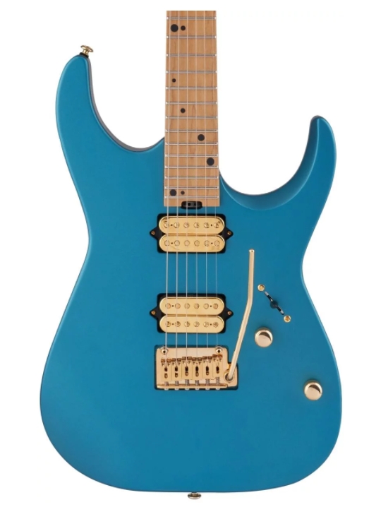 Charvel Angel Vivaldi Signature Pro-Mod DK24-6 Nova Electric Guitar - Lucerne Aqua Firemist with Caramelized Maple Fingerboard