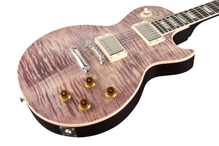 Gibson Custom Les Paul Custom Pro Electric Guitar with AAA Maple Top Purple Denim