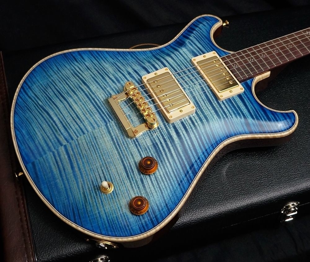 Knaggs Guitars Influence Keya Tier 2 in Blue Marlin w/ Seth Lovers pickups