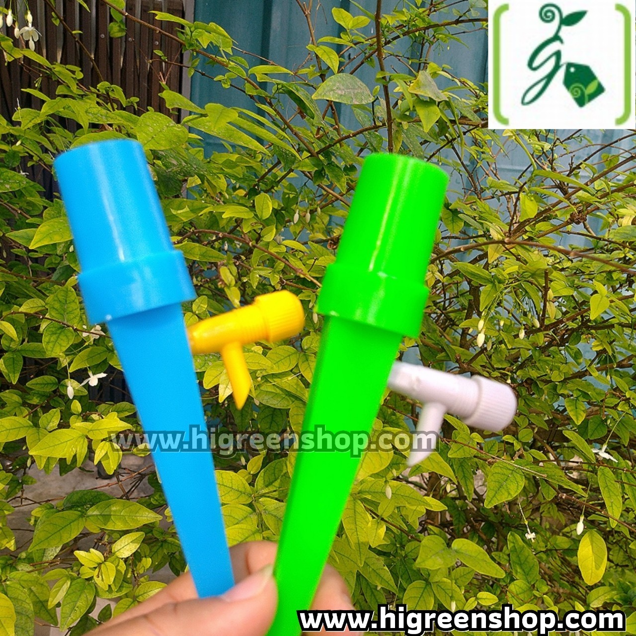 หัวหยดน้ำ (แบบสวม) สำหรับรดน้ำต้นไม้อัตโนมัติ แพ็ค 12 ชิ้น