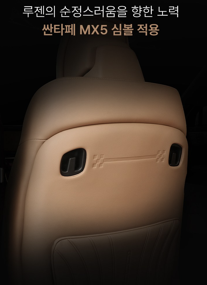 ผ้าหุ้มเบาะหลัง Hyundai SANTA FE Hybrid ฮุนได ซานตา เฟ่