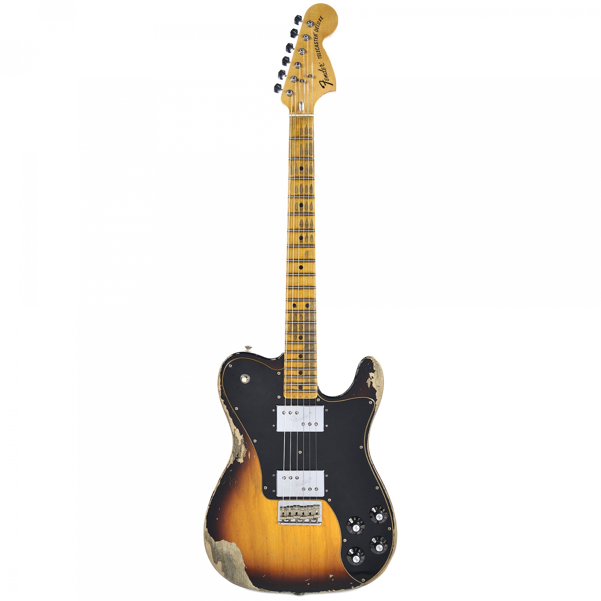 Fender Custom Shop 1972 Telecaster Deluxe Ash MN 2-Tone Sunburst Heavy Relic No.R00187