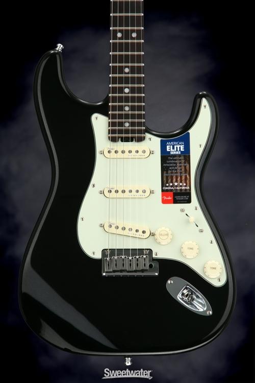 Fender American Elite Stratocaster, Rosewood - Mystic Black