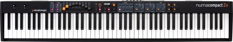 Studiologic Numa Compact 2x 88-key Semi-Weighted Keyboard with Aftertouch