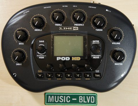 Line 6 POD HD Desktop Guitar Multi-Effects Processor