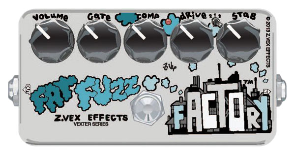Z VEX Effects Fat Fuzz Factory (Vexter)