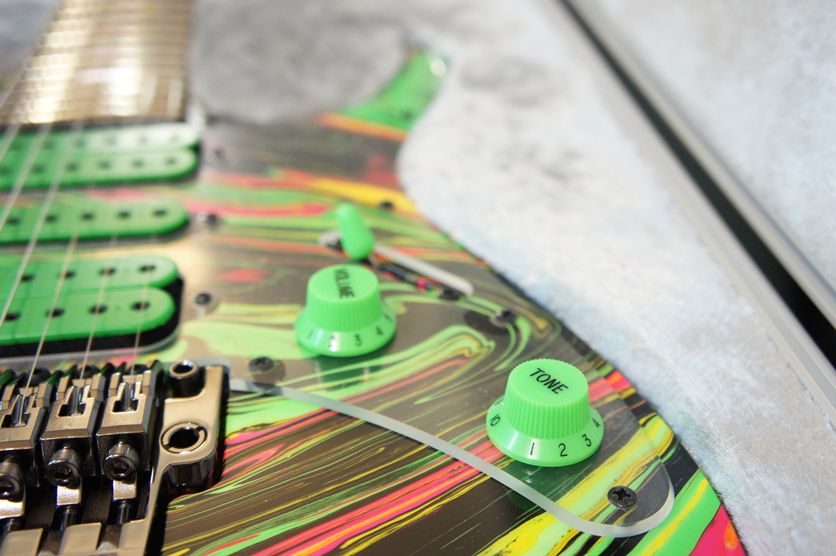 Ibanez UV77 RE Steve Vai Signature Electric Guitar (Swirl)