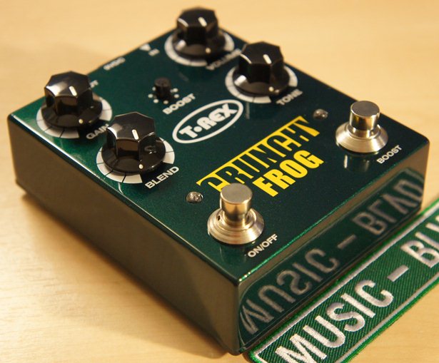 T-Rex Engineering Crunchy Frog Classic Overdrive with Boost Guitar Effects Pedal