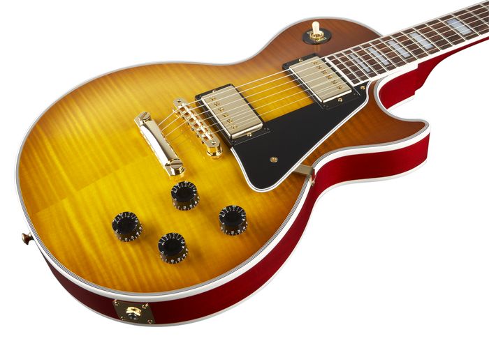 Gibson Les Paul Custom Electric Guitar Faded Iced Tea