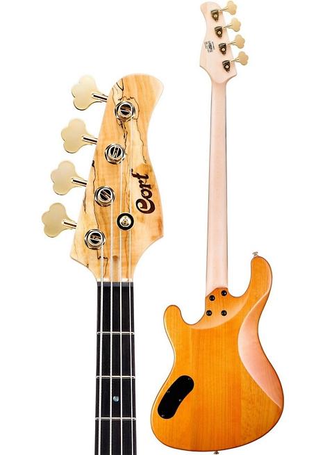 Cort Jeff Berlin Series Rithimic Bass Guitar - Natural Rosewood