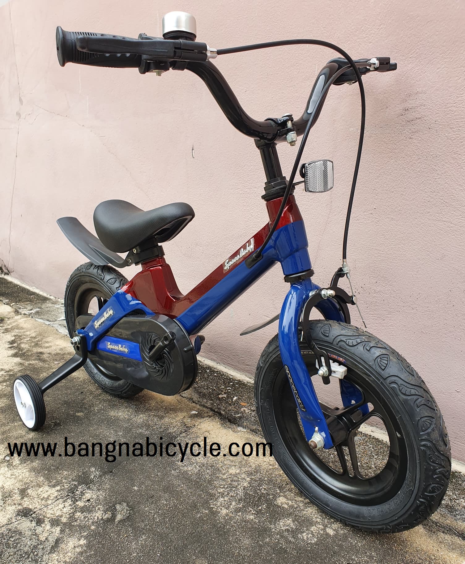 [SALE 20%] รถเด็ก SPACEBABY Peelus ตัวถังอลูมิเนียม 12 นิ้ว ล้อแมกซ์ ดิสเบรค