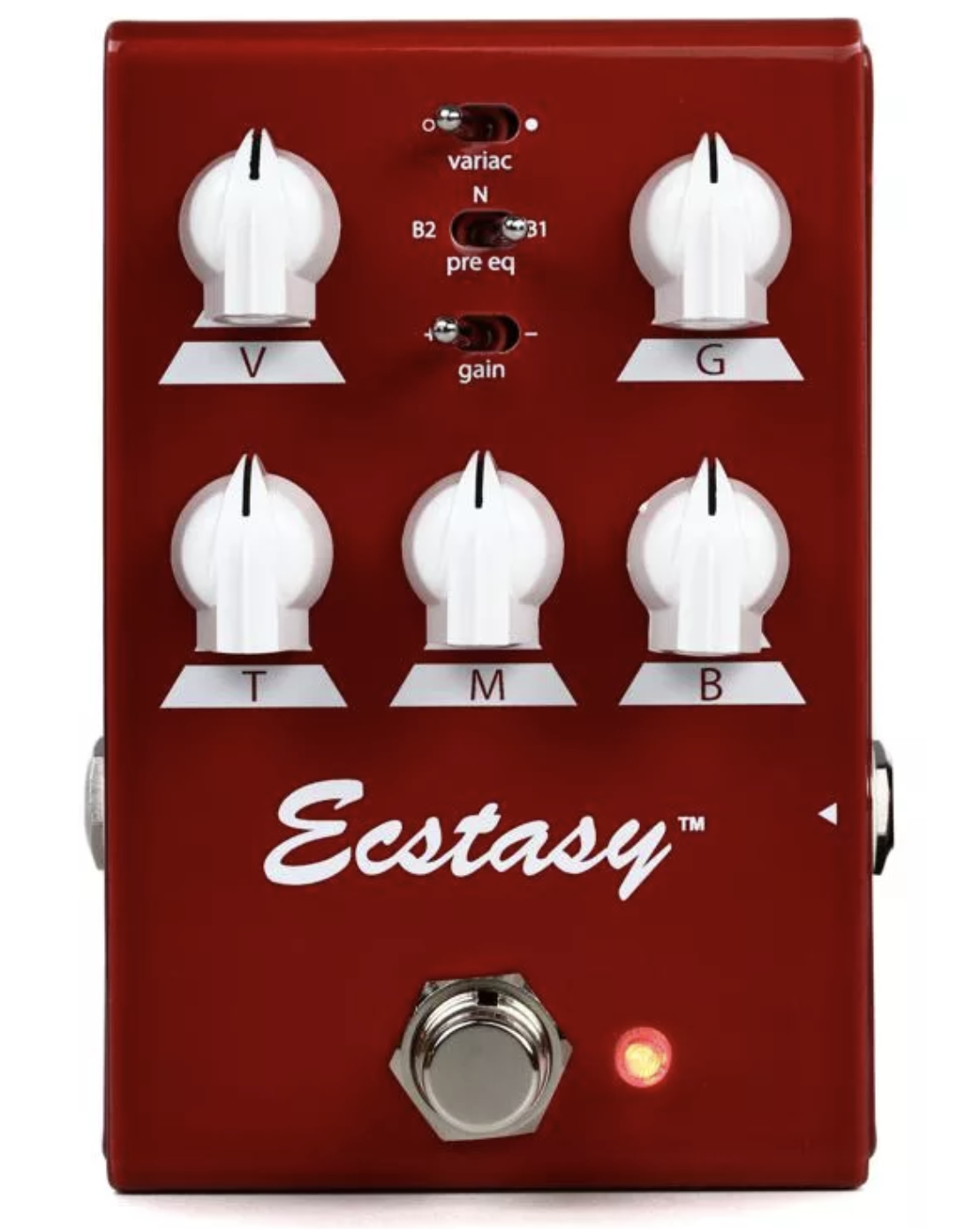 Bogner Ecstasy Red Mini Overdrive Pedal