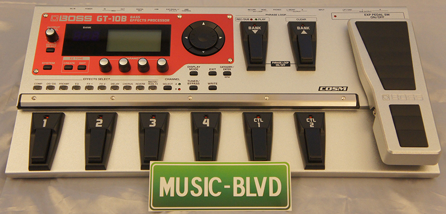 Boss GT-10B Multi-Effects Pedal