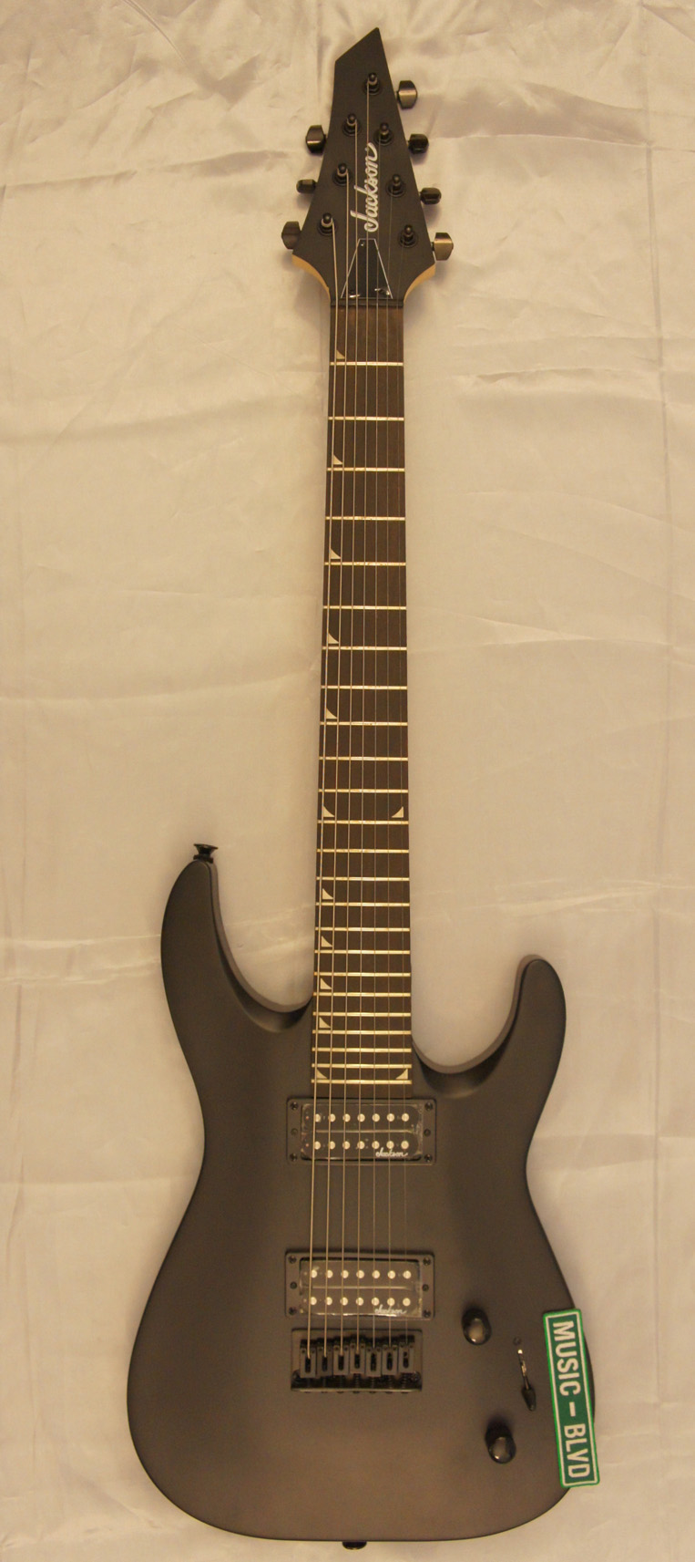 Jackson JS22-7 Dinky DKA 7-String Electric Guitar Satin Black