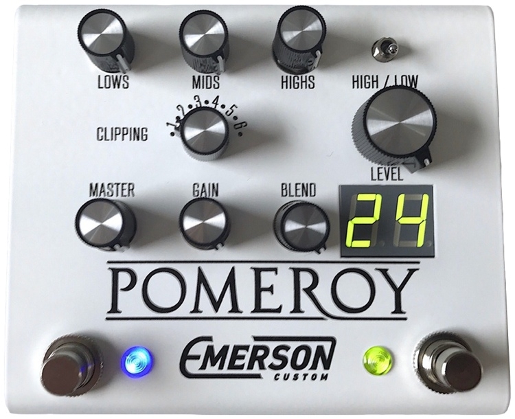 Emerson Custom Pomeroy Boost/Overdrive/Distortion Pedal