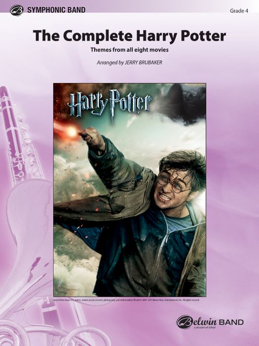 Alfred The Complete Harry Potter Concert Band Grade 4 Set