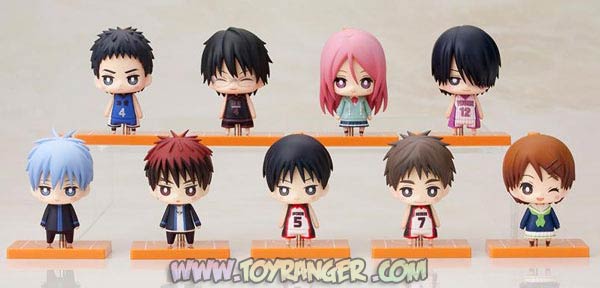 One Coin Mini Figure Collection Kuroko's Basketball 2Q Lot JP (แท้)