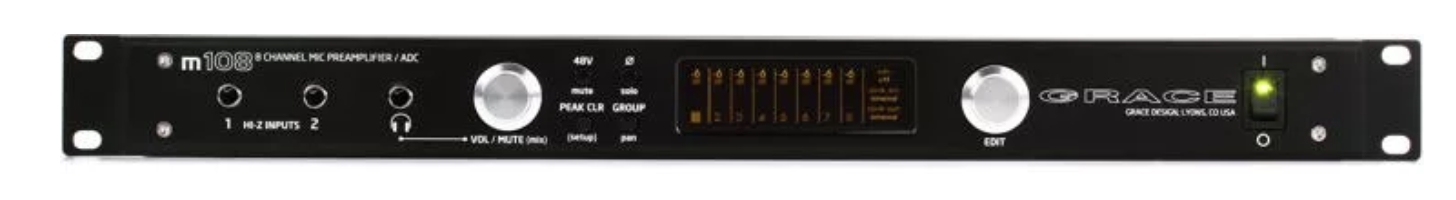Grace Design m108 8-channel Microphone Preamp