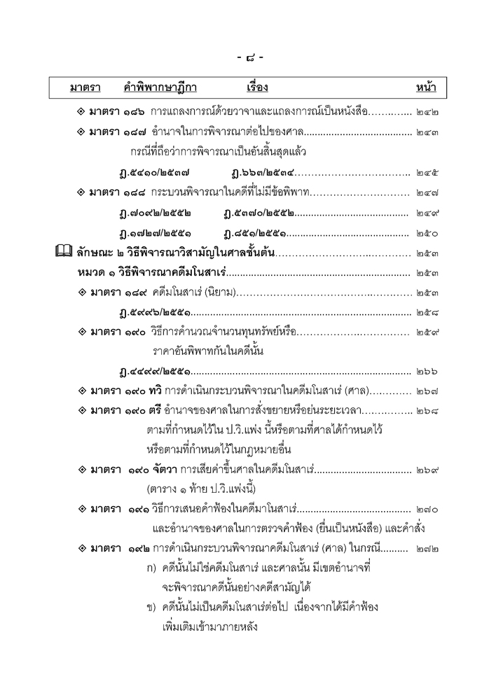 คำอธิบายประมวลกฎหมายวิธีพิจารณาความแพ่ง ประกอบคำพิพากษาฎีกา ภาค 2 วิธีพิจารณาในศาลชั้นต้น