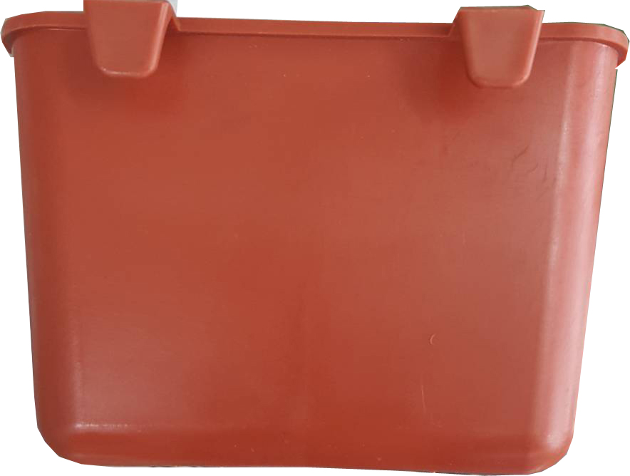 กระถางต้นไม้สวนแนวตั้ง ขนาดเล็ก สีน้ำตาล