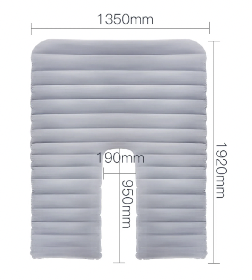 GAC Aion Y Plus ที่นอนเป่าลม ใช้ในรถยนต์เนื้อผ้ากำมะหยี่ให้สัมพัสสบาย ใช้กับเต็นท์ฟิตนิหรือเป็นเตียงเด็กได้ สะดวกในการพบพาไปข้างนอก คุณภาพดีทนทาน