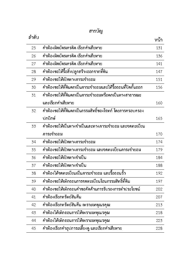 (e book) รวมคำฟ้องคดีแพ่ง เล่ม 7 ลาภมิควรได้ ค้ำประกัน ตั๋วเงิน บัตรเครดิต ทรัพย์สิน ครอบครัว มรดก