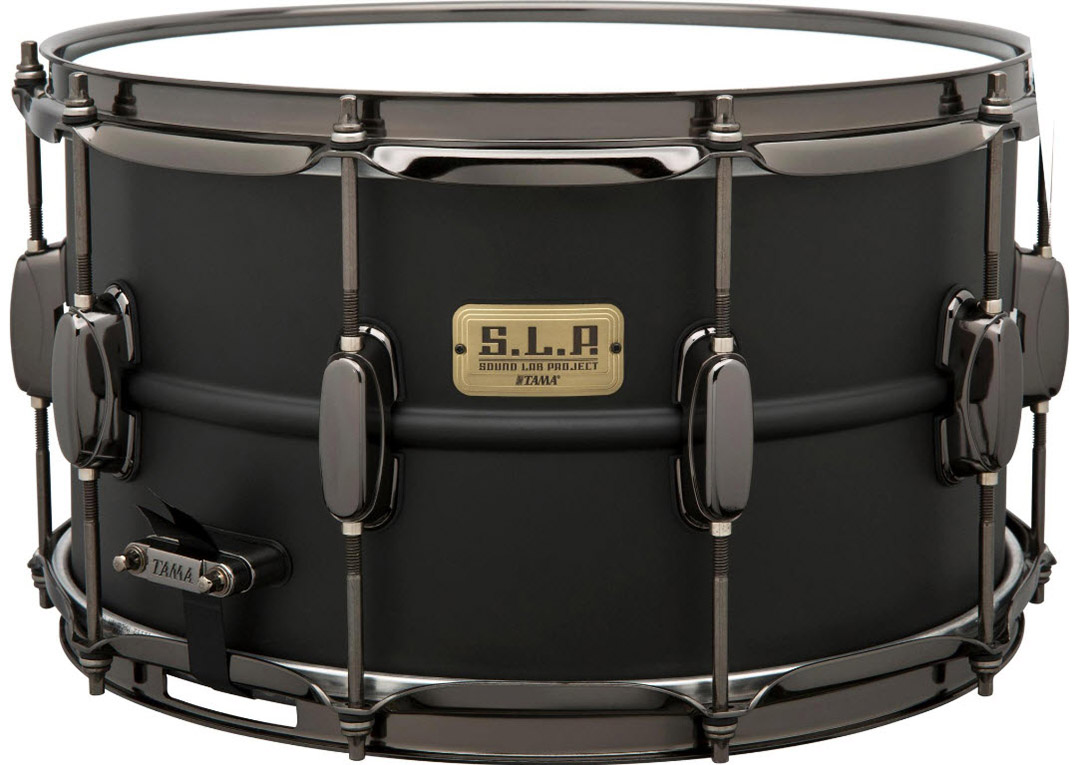 Tama S.L.P. Big Black Steel Snare Drum 14x8 Inch