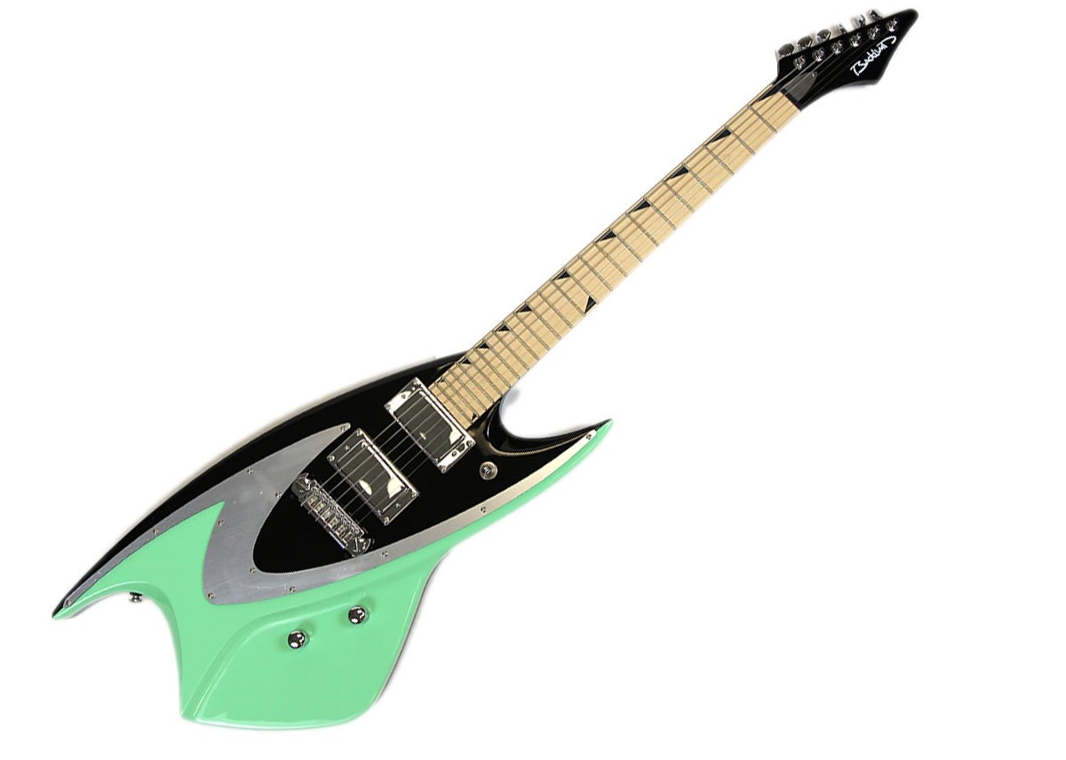 Backlund Model 400 Electric Guitar with Hardshell Case - /Metallic Black - 2149
