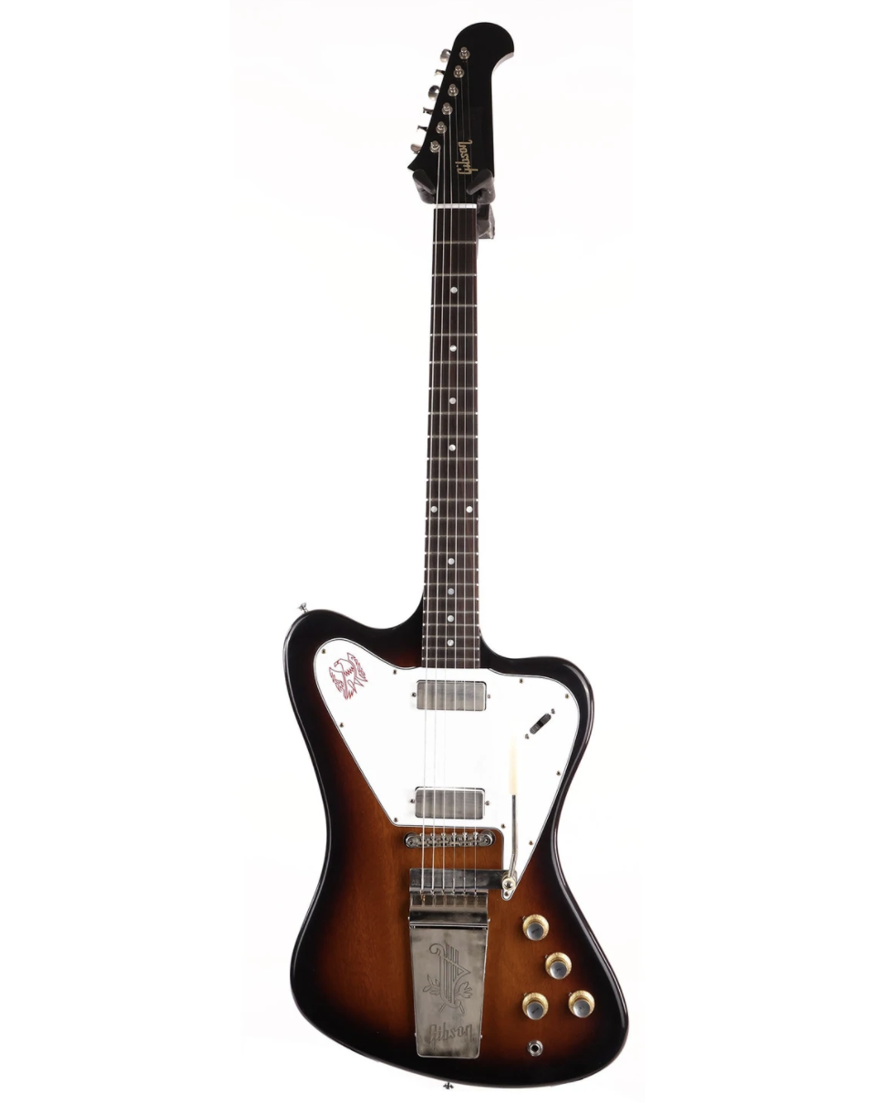 Gibson Custom Shop 1965 Non-Reverse Firebird V w/ Maestro Vibrola VOS Vintage Sunburst