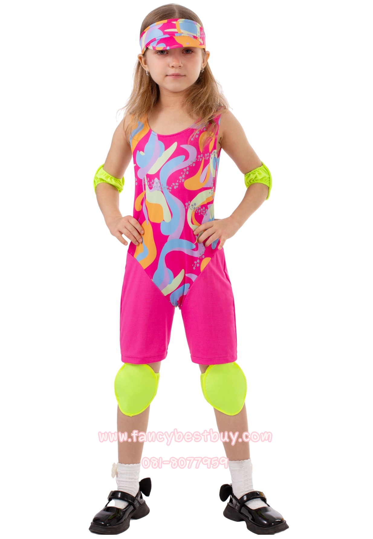 ชุดบาร์บี้ Barbie ขนาด S 105-115, L 125-135 (ชุดบาร์บี้ผู้ชาย รหัส FG54031)