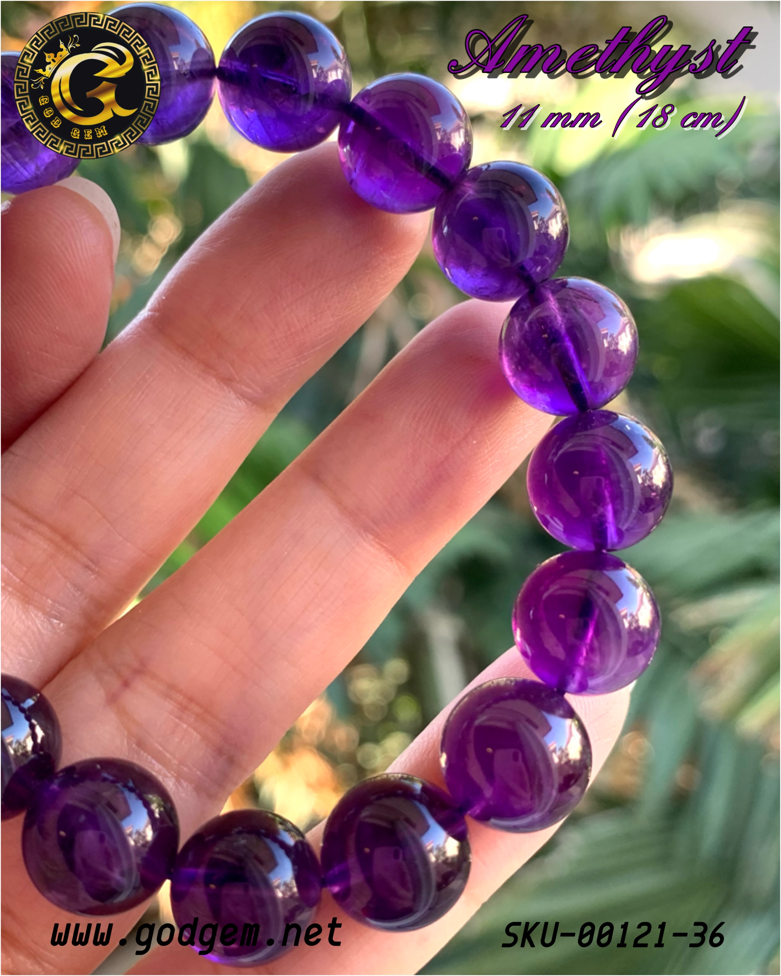 ข้อมือหินอเมทีสต์ อุรุกวัย