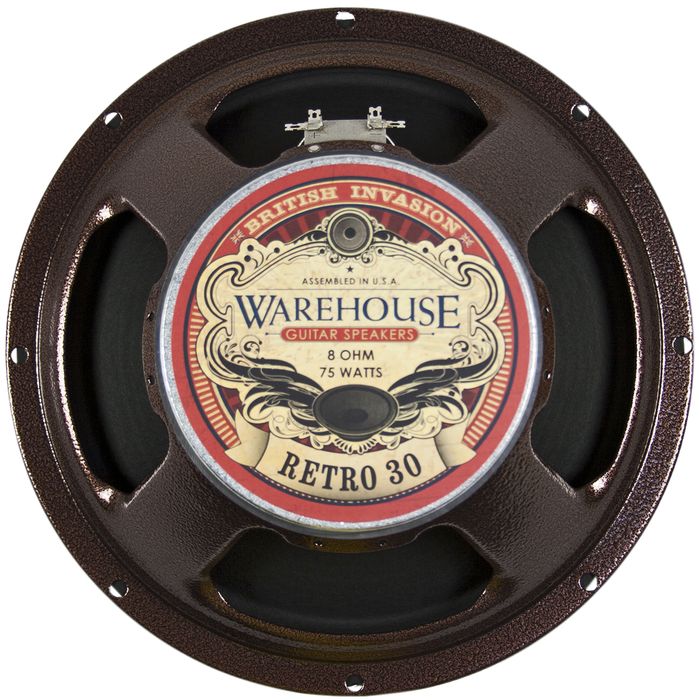 Warehouse Guitar Speakers Retro 30 12" 75W British Invasion Guitar Speaker