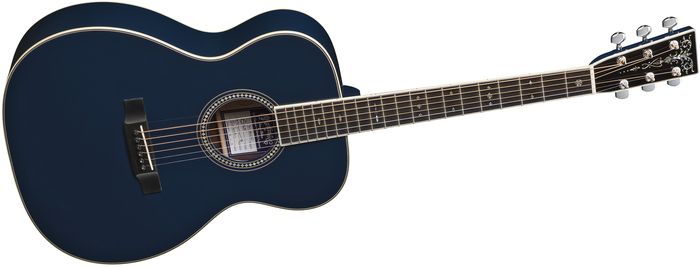 Martin OM Eric Clapton / Hiroshi Fujiwara Navy Blues Acoustic Guitar