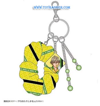 พวงกุญแจ+ยางรัดผม Prince of Tennis Shitenhoji (แท้)