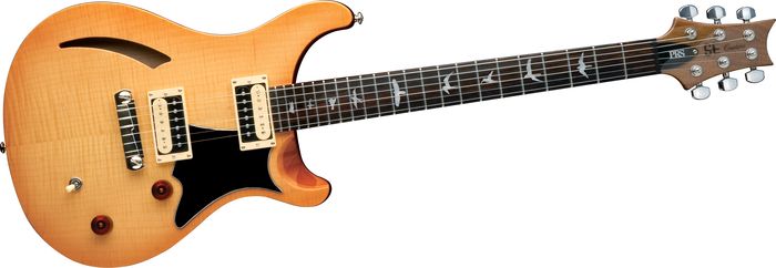 PRS SE Custom Semi-Hollow Electric Guitar Vintage Natural