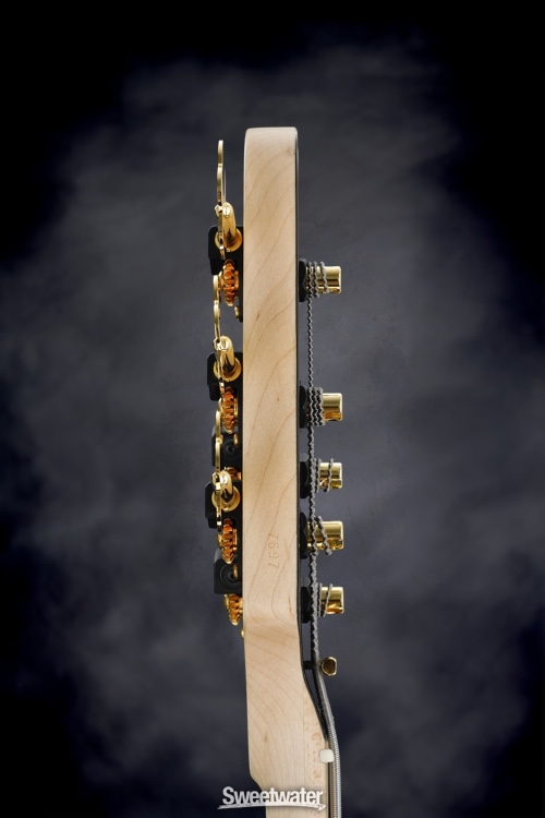 Lakland 55-94 Deluxe, Exotic Top - Curly Redwood with Maple fingerboard