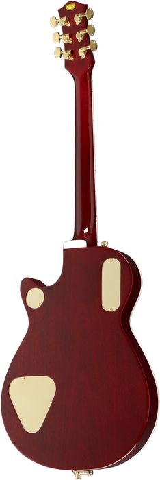 Gretsch Guitars Custom Shop Duo Jet Flame Maple Top Electric Guitar Deep Cherry Stain