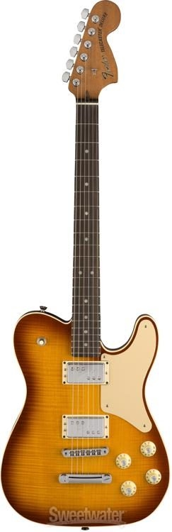 Fender Limited Edition Parallel Universe Troublemaker Tele Deluxe - Ice Tea Burst with Rosewood Fingerboard