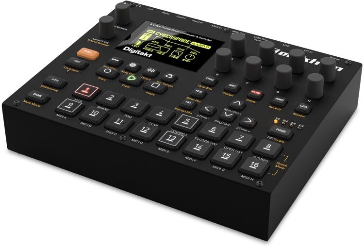 Elektron Digitakt 8-voice Drum Computer and Sampler