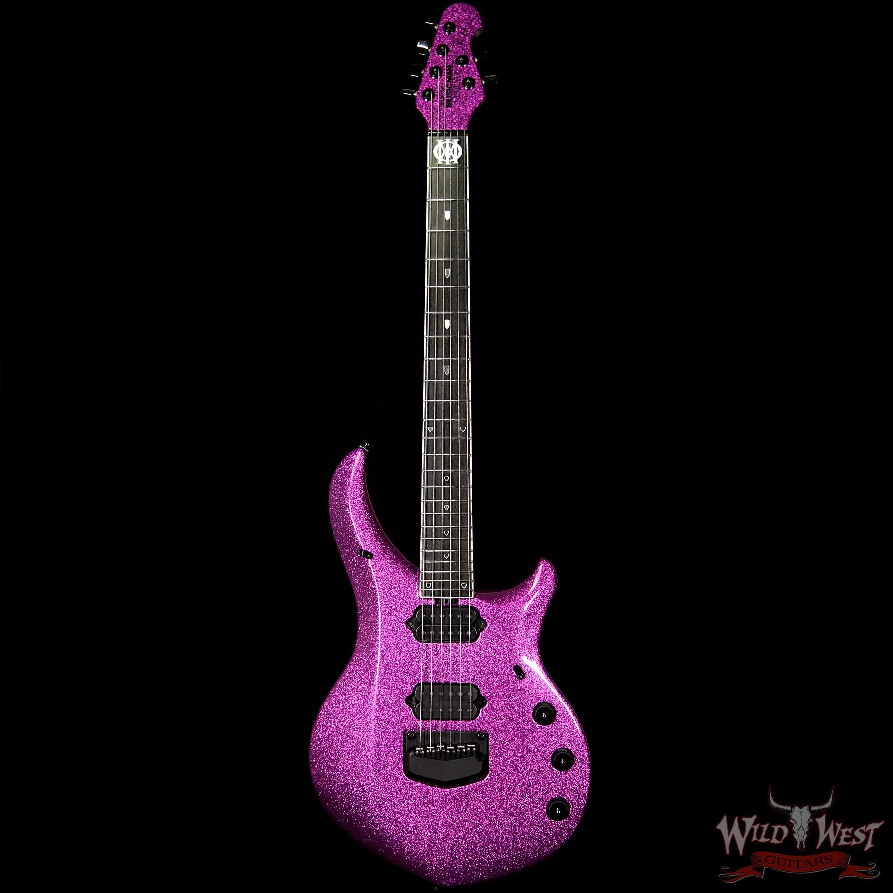 Ernie Ball Music Man BFR Majesty Limited #45 of 74 Signed by John Petrucci Fuchsia Sparkle