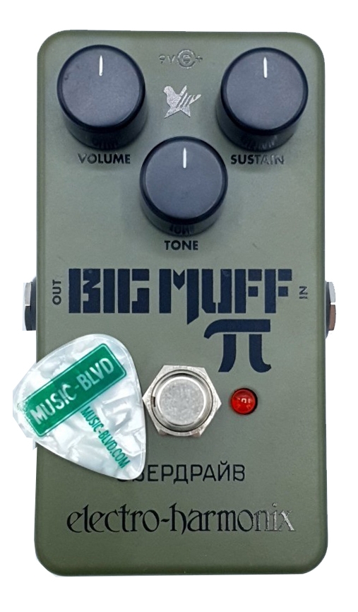 Electro-Harmonix Green Russian Big Muff Pi Fuzz Pedal