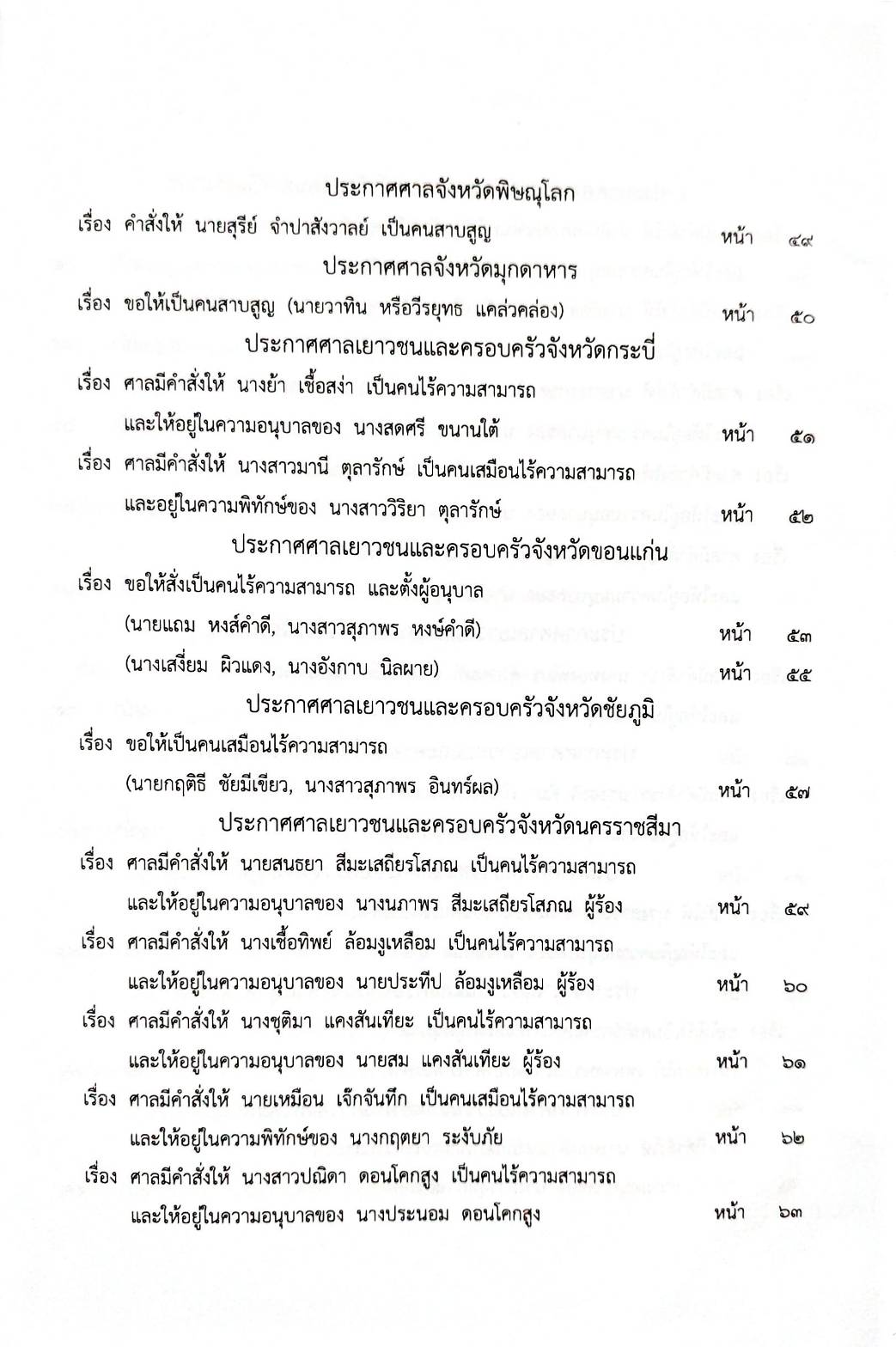 กฎหมายกฎหมายออกใหม่ ตอน 47/68 ประกาศฯ การตั้งวัด 48 วัด, 37 ประกาศ, 3 บันทึกการประชุม