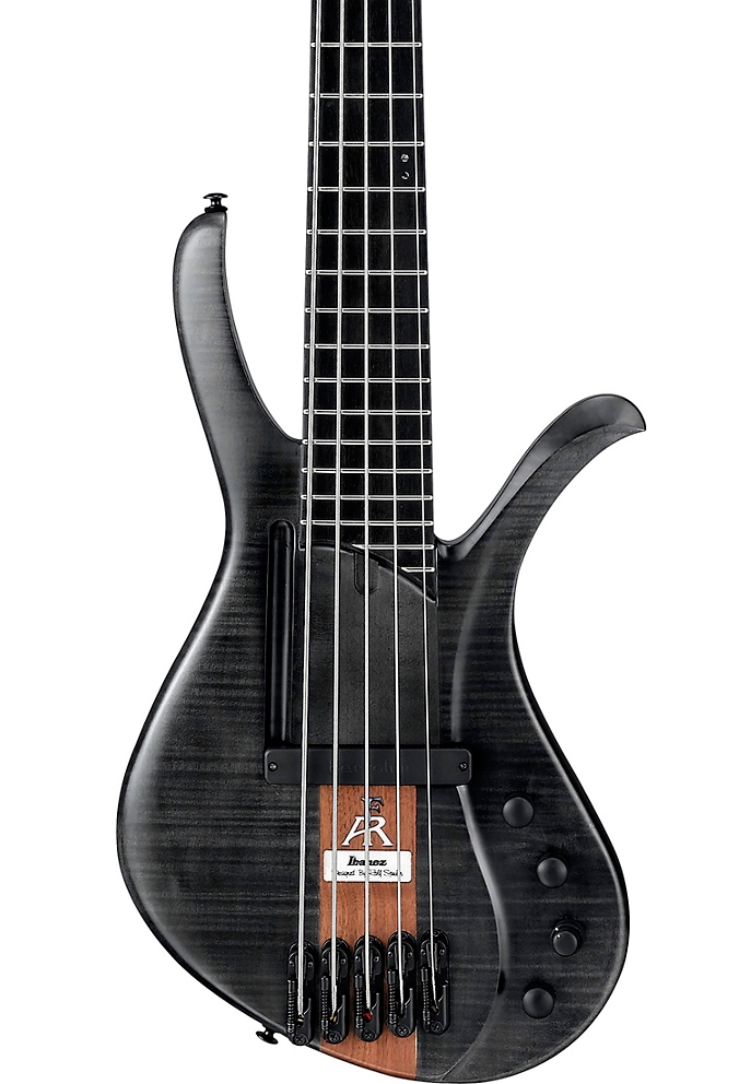 Ibanez AFR5FMP Affirma 5-String Bass with Piezo Bridge - Transparent Gray Flat