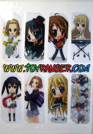 ที่คั่นหนังสือพลาสติก K-on!! 4