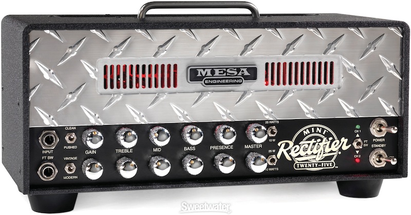 Mesa/Boogie Mini Rectifier Twenty-Five (Silver Diamond Plate)