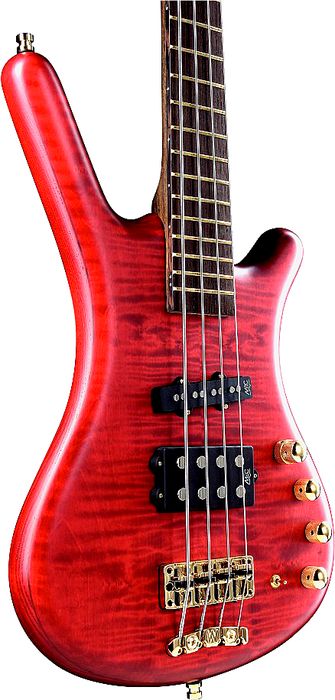 Warwick FNA Jazzman 4-String Bass Burgundy Red