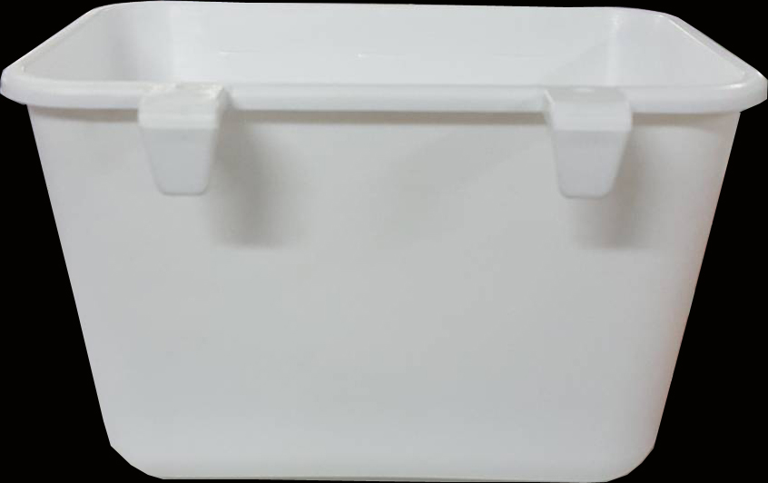 กระถางต้นไม้สวนแนวตั้งขนาดใหญ่ สีขาว