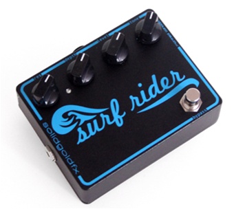 SolidGoldFX Surf Rider Spring Reverb Pedal